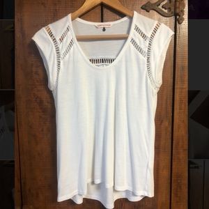 Rebecca Taylor Tee, sleeve detailing